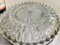 20th Century Glass Dish Vide-Poche Bowl Glass and Metal Round Pattern, France, Image 3