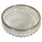 20th Century Glass Dish Vide-Poche Bowl Glass and Metal Round Pattern, France 2