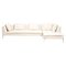 Ivory Cream Fabric Charles Corner Sofa from B&b Italia / C&b Italia attributed to Antonio Citterio, Image 1