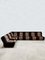 Vintage Modular Sofa Element with Geometric Lines, 1970s, Set of 7 1