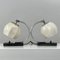 Lámparas de mesa alemanas Art Déco de mármol y aluminio, años 30. Juego de 2, Imagen 10