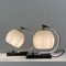 German Art Deco Marble and Aluminum Table Lamps, 1930s, Set of 2 14