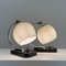 German Art Deco Marble and Aluminum Table Lamps, 1930s, Set of 2 16