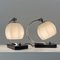 German Art Deco Marble and Aluminum Table Lamps, 1930s, Set of 2 7
