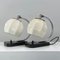 German Art Deco Marble and Aluminum Table Lamps, 1930s, Set of 2 4