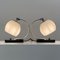 German Art Deco Marble and Aluminum Table Lamps, 1930s, Set of 2, Image 11