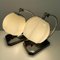 German Art Deco Marble and Aluminum Table Lamps, 1930s, Set of 2 12