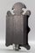 Small Louis Philippe Black Wooden Wall Hanging Key Cabinet, 1890s 5