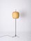 Mid-Century Beige Cocoon Floor Lamp in Brass and Metal from Hille, 1960s, Image 9