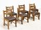 Brutalist Dining Chairs, 1980s, Set of 6 2