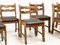 Brutalist Dining Chairs, 1980s, Set of 6 6