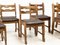 Brutalist Dining Chairs, 1980s, Set of 6, Image 6