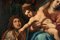 Mystische Hochzeit der Heiligen Katharina, Neapel, 18. Jh., Öl auf Leinwand 3