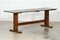 Large English Pine Refectory Table, 1920s, Image 9