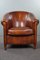 Brown Sheep Leather Club Chair 1