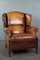 Vintage Brown Leather Armchair 2