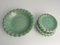 Celadon Green Earthenware Bowl & Plates from Nittsjö, Sweden, 1960s, Set of 7 10