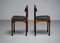 Dining Chairs in Teak, Mahogany and Faux Leather, Italty, 1960s, Set of 2 6