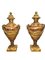 French Empire Marble Urns, 1890s, Set of 2 1