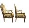 Louis XvVI French Gilt Armchairs, Set of 2, Image 4
