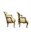 Empire Gilt Armchairs, 1920s, Set of 2, Image 3