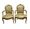 Italian Giltwood Armchairs, Set of 2 6