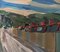 Row of Houses Mini Landscapes, anni '50, tela, con cornice, Immagine 11