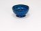 Mid-Century Rimini Blue Glazed Candleholder Bowl attributed to Bitossi for Bitossi, 1950s, Image 7