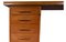 Wooden Desk with Eight Drawers by Anonima Castelli, 1950s 3