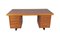 Schreibtisch aus Holz mit Acht Schubladen von Anonima Castelli, 1950er 2