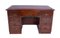 Wooden Desk with Leather Top, Image 1