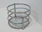 Mid-Century Modern Tiered Glass & Chrome Coffee Table, Image 11