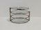 Table Basse Mid-Century Moderne en Verre et Chrome 1