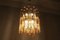 Mid-Century Venini Trilobi Amber Murano Glass Chandelier, Italy, 1950s 14