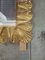 Goldfarbener Mid-Century Wandspiegel aus Muranoglas & Messing, 2000er 5