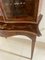 Antique Victorian Mahogany Display Cabinet with Original Painted Decoration, 1880s 15