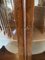 Antique Victorian Mahogany Display Cabinet with Original Painted Decoration, 1880s 10