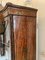 Antique Victorian Mahogany Display Cabinet with Original Painted Decoration, 1880s 7