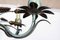 Lámpara de araña italiana con corona de trigo, años 70, Imagen 9