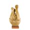 Abstract Hand Carved Wooden Sculpture in Oak from Laszlo Feldman, 1970s 6