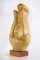 Abstract Hand Carved Wooden Sculpture in Oak from Laszlo Feldman, 1970s 5