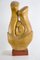 Abstract Hand Carved Wooden Sculpture in Oak from Laszlo Feldman, 1970s, Image 1