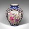 Vintage Chinese Handpainted Baluster Vases, 1940s, Set of 2 3