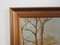 Birch by the Pond, 1970s, Wood, Framed 8