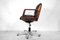 Chaise de Bureau Pivotante en Cuir de Giroflex, Suisse, 1970s 4