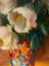 Sully Bersot, White Roses Bouquet, 1939, Oil on Canvas, Framed, Image 4