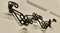 French Wrought Iron Hat and Coat Rack, 1890s 3
