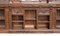 Large Victorian Carved Oak Front and Back Bar, 1880s, Set of 2 3