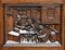 Large Victorian Carved Oak Front and Back Bar, 1880s, Set of 2 18