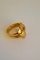 18 Karat Gold Snake Ring with Diamonds, 2000s 3